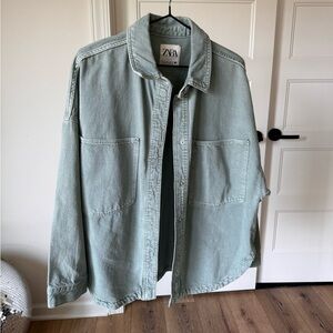 New Zara denim jacket.